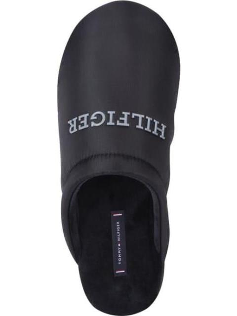 PANTUFLA NYLON HILFIGER HOUSE SHOE NEGRO TOMMY HILFIGER