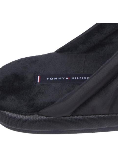 PANTUFLA NYLON HILFIGER HOUSE SHOE NEGRO TOMMY HILFIGER