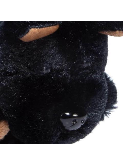 PANTUFLA PELUCHE PERRO NEGRO SCHATZ KIDS