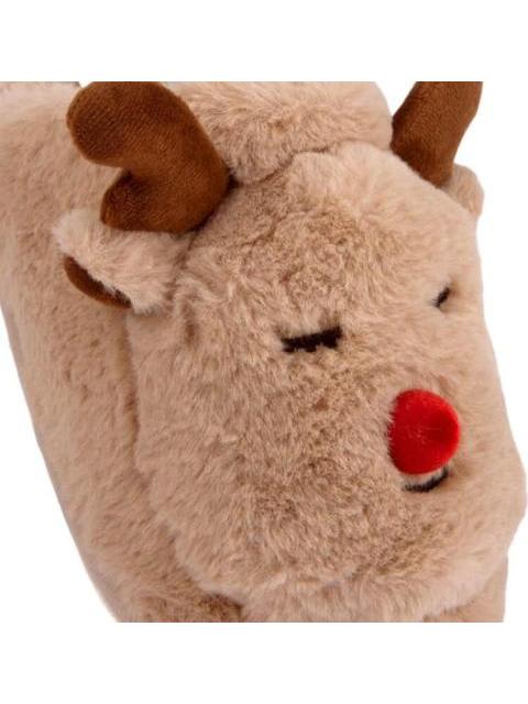PANTUFLA RENO PELUCHE CAMEL LOVE TO LOUNGE
