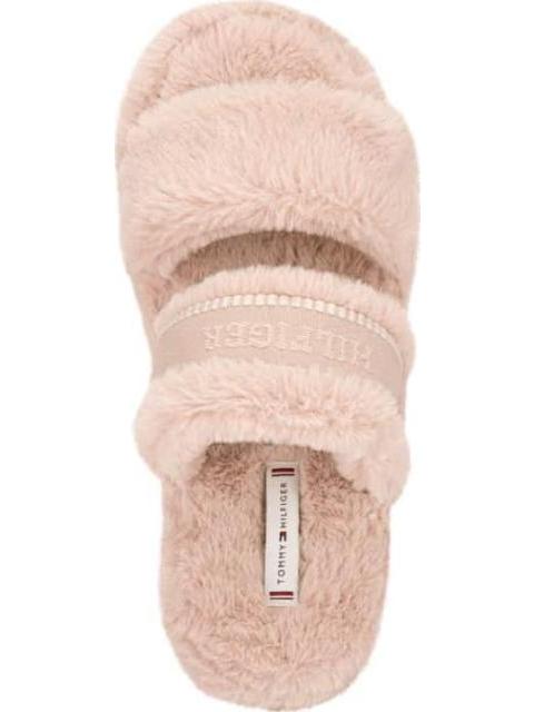 PANTUFLA TH COMFORT HOME SLIPPER BEIGE TOMMY HILFIGER