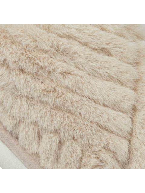 PANTUFLA ZUECO PELUCHE BEIGE LOVE TO LOUNGE