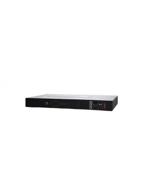 PDU APC RACK ATS - 100-120V - 15A - 10 CONTACTOS - MONTAJE EN RACK - 1U - HORIZONTAL - NEGRO