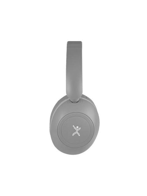 PERFECT CHOICE AUDIFONOS SOUNDIA BLUETOOTH INALAMBRICO USB-C GRIS