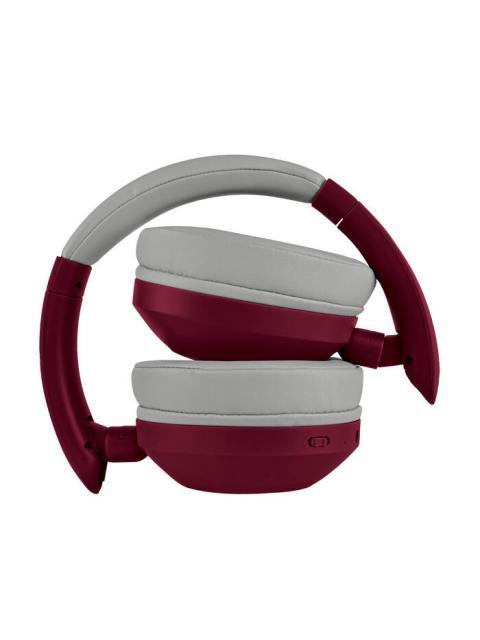 PERFECT CHOICE AUDIFONOS SOUNDIA BLUETOOTH INALAMBRICO USB-C ROJO