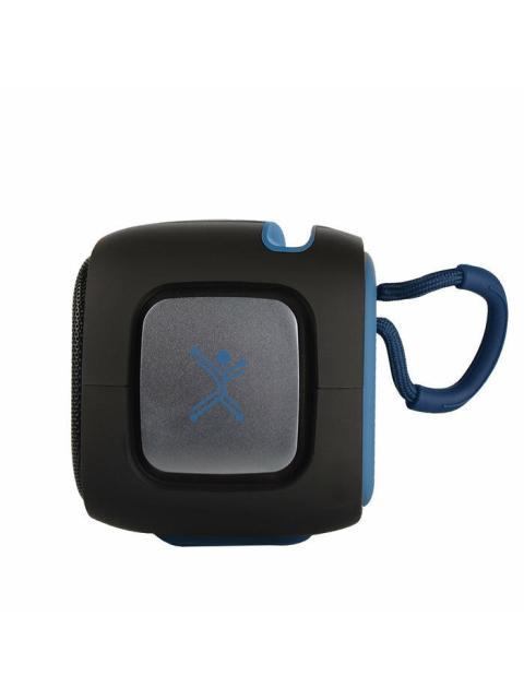 PERFECT CHOICE BOCINA PORTATIL OUTDOORS LITE BLUETOOTH INALAMBRICO 16W RMS USB-C NEGRO-AZUL - INCLUYE MICROFONO
