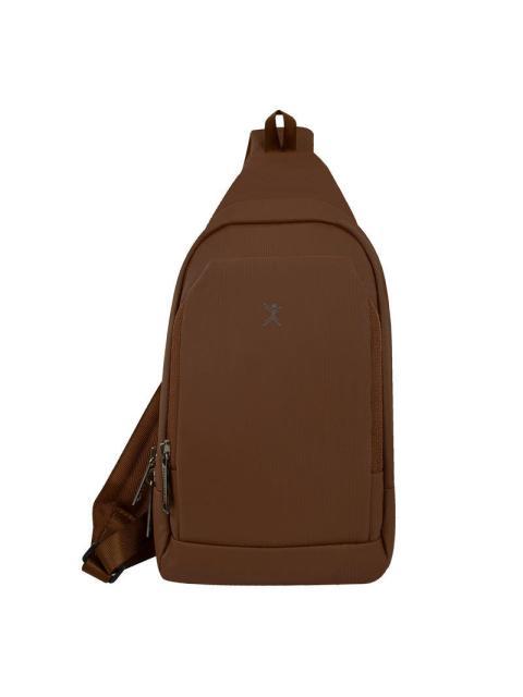 PERFECT CHOICE BOLSO CRUZADO DE POLIESTER PC-085027 19 X 13 X 28.8 CM AVELLANA