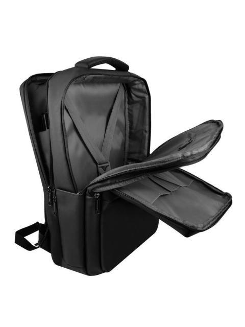 PERFECT CHOICE MOCHILA DE POLIESTER NEBLUM PARA LAPTOP 17 NEGRO