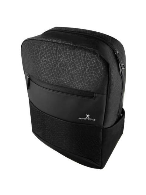 PERFECT CHOICE MOCHILA DE POLIESTER PHENIX PARA LAPTOP 17 NEGRO