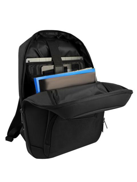 PERFECT CHOICE MOCHILA DE POLIESTER SILHOUETTE PARA LAPTOP 15.6 NEGRO