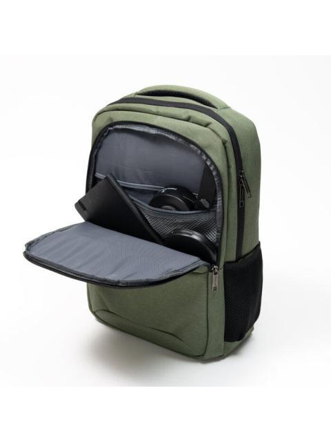 PERFECT CHOICE MOCHILA DE POLIESTER TROVA PARA LAPTOP HASTA 15.6 VERDE