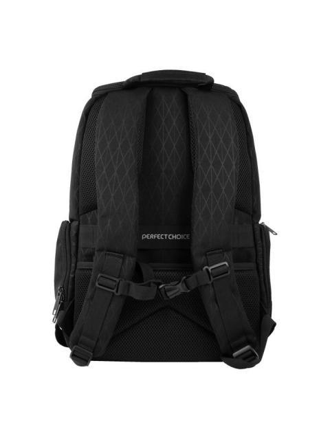 PERFECT CHOICE MOCHILA DE POLIESTER VILUX PARA LAPTOP 17 NEGRO