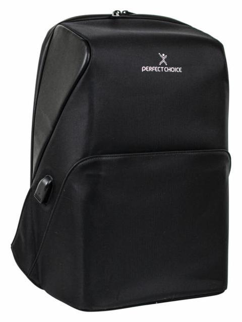 PERFECT CHOICE MOCHILA DE POLIESTER YUGUEN PARA LAPTOP 15.6 NEGRO
