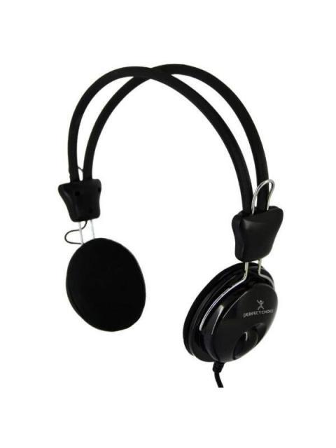 PERFECT CHOICE PC-110323 AUDIFONOS DE ALTA FIDELIDAD NEGRO