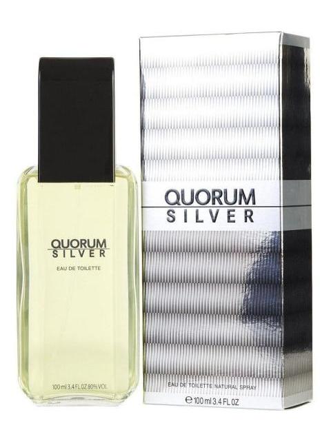 PERFUME ANTONIO PUIG QUORUM SILVER DE HOMBRE EDT 100ML
