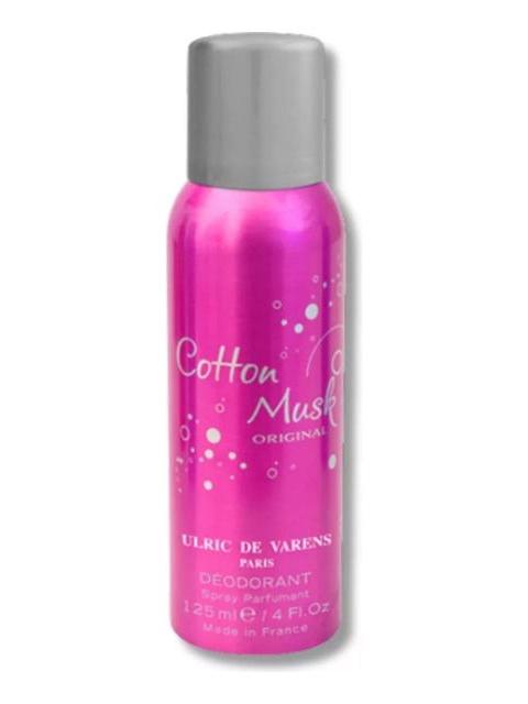 PERFUME SET 2 PIEZAS COTTON MUSK ORIGINAL MUJER UDV