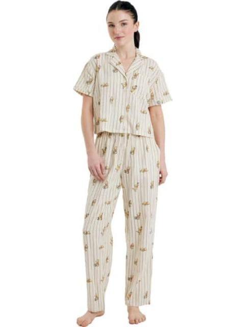 PIJAMA DAMA DAMA AMARILLO WINNIE THE POOH