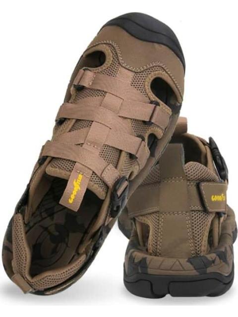 SANDALIA TODOTERRENO BEIGE GOODYEAR