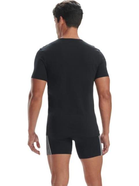 PLAYERA 3PK CREW NECK T-SHIRT NEGRO ADIDAS UNDERWEAR