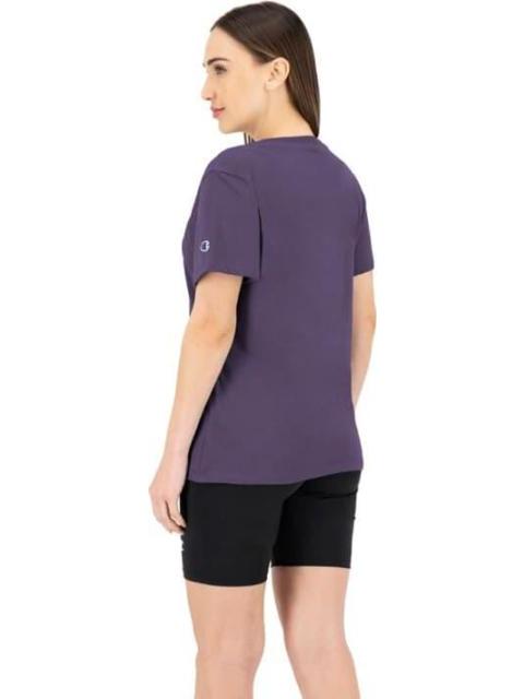 PLAYERA CLASIC PRINTED TEE MORADO CHAMPION