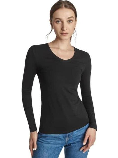 PLAYERA MANGA LARGA NEGRO HOLLY LAND