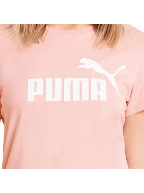 PLAYERA ESS LOGO TEE ROSA PUMA