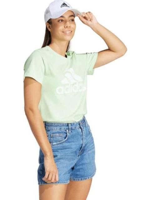 PLAYERA ESSENTIALS ESTAMPADA VERDE ADIDAS