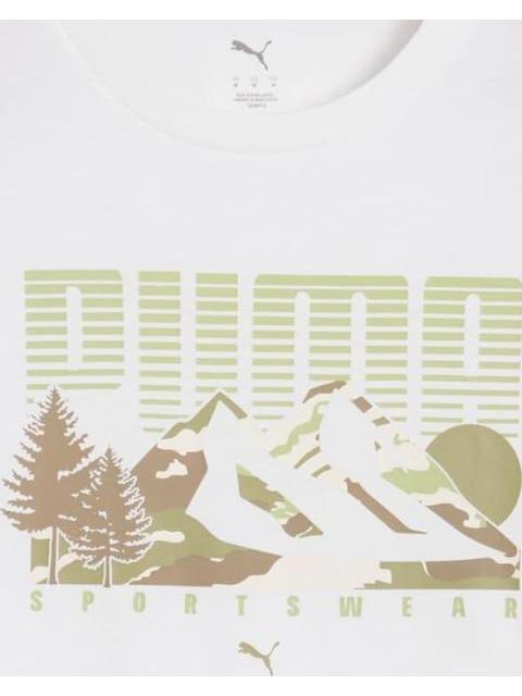 PLAYERA GRAPHICS MOUNTAIN TEE BLANCO PUMA