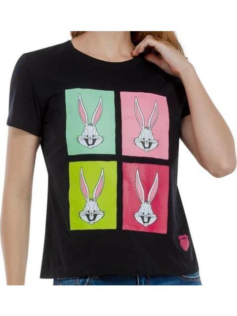 PLAYERA K-SWISS BUGS TEE W NEGRO K-SWISS