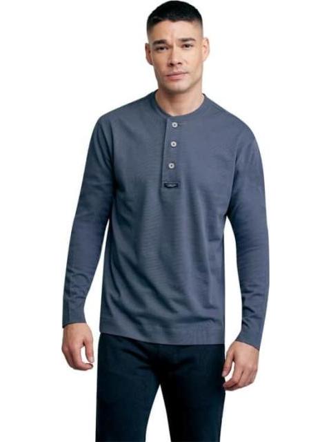 PLAYERA MANGA LARGA BASICO AZUL D.E.E.P SELECTION
