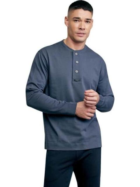 PLAYERA MANGA LARGA BASICO AZUL D.E.E.P SELECTION