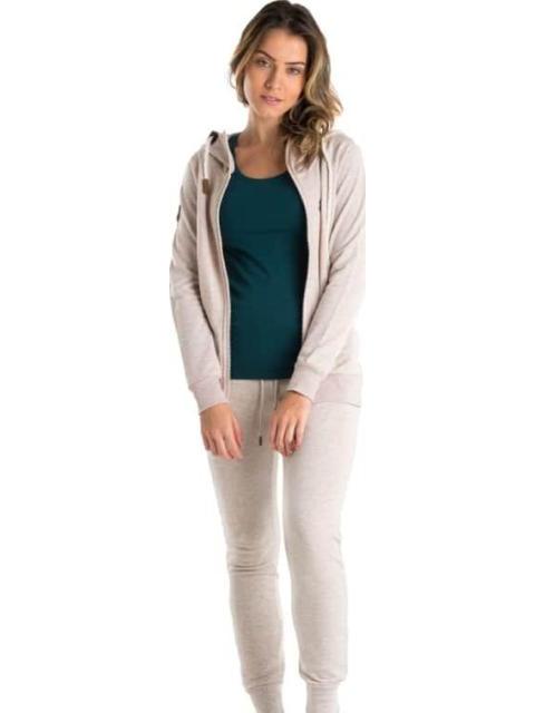 PLAYERA MANGA LARGA CUELLO REDONDO VERDE JADE HOLLY LAND