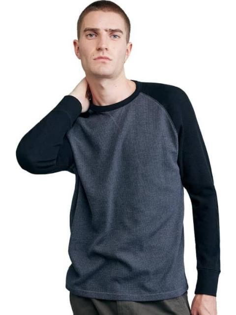 PLAYERA MANGA LARGA MODA GRIS NEXT CO