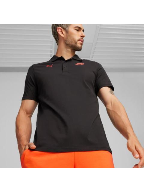 PLAYERA POLO MOTORSPORT NEGRO PUMA