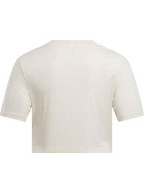 PLAYERA REEBOK IDENTITY BIG LOGO CROP TEE GRIS REEBOK