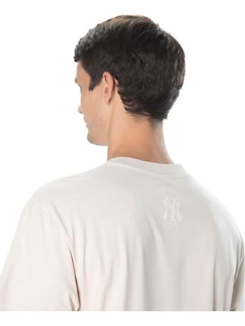 PLAYERA YANKEES T-SHIRT BEIGE MLB