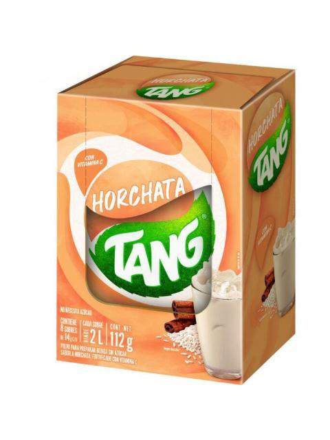 POLVO PARA PREPARAR BEBIDA TANG SABOR HORCHATA PAQUETE CON 8 SOBRES