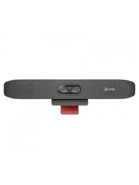 POLY SISTEMA DE VIDEOCONFERENCIA STUDIO R30 CON MICROFONO 4K ULTRA HD 3X USB NEGRO-GRIS