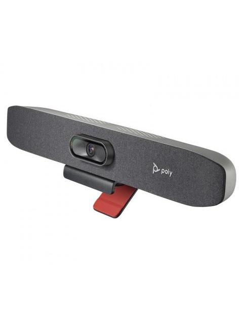 POLY SISTEMA DE VIDEOCONFERENCIA STUDIO R30 CON MICROFONO 4K ULTRA HD 3X USB NEGRO-GRIS