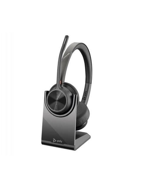 POLY VOYAGER 4320 USBA BINAURAL INCLUYE BASE DE CARGA