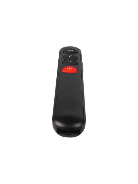 PRESENTADOR APUNTADOR LASER VORAGO LASP305  INALAMBRICO USB SLIM NEGRO