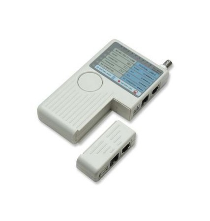 INTELLINET PROBADOR DE CABLES 4 EN 1 RJ-11-RJ-45-USB-BNC