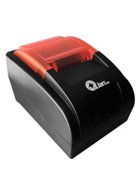 QIAN ANJET 58 IMPRESORA DE TICKETS LINEA TERMICA 203 X 203 DPI USB 2.0 NEGRO-NARANJA