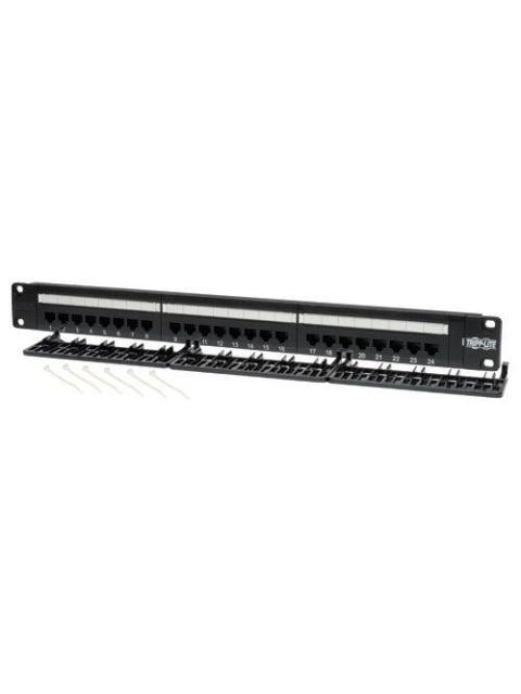 RACKMOUNT TRIPP LITE 24-PORT 1U CAT5E 110 PANEL 568B RJ-45 N052-024