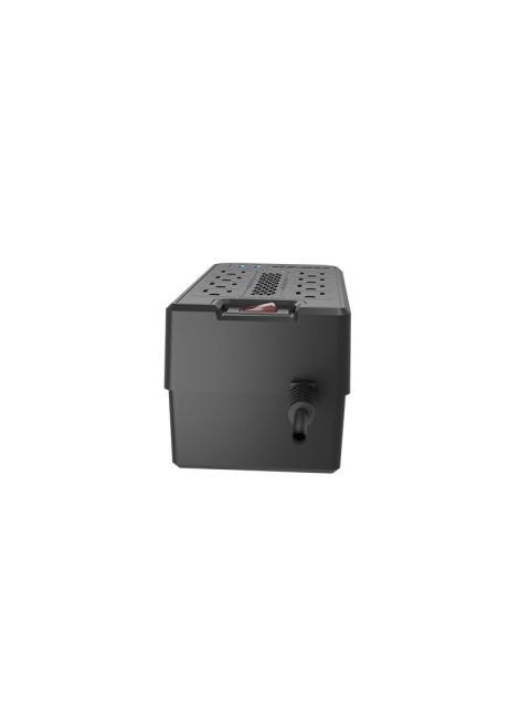 REGULADOR AUTOMATICO DE VOLTAJE FORZA (FVR1221USB) COLOR NEGRO CAPACIDAD DE 1200VA Y 600W