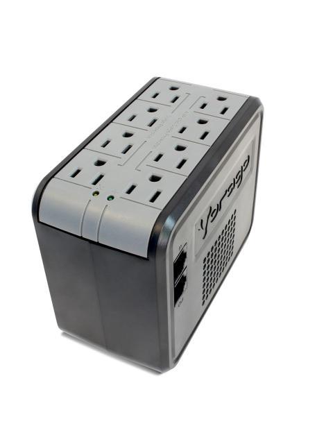 REGULADOR VORAGO AVR-100 1000VA ENTRADA 94-150V SALIDA 108-132V 8 CONTACTOS