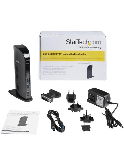 REPLICADOR PUERTOS UNIV USB 3.0 PORT TIL DVI HDMI ETHERNET STARTECH