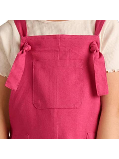 ROMPER DE LINO ROSA HOLLY LAND KIDS