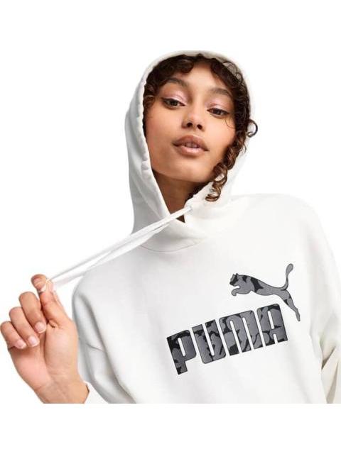 ROPA CASUAL ESS NATURE 2.0 COMFORT HOODIE TR BLANCO/NEGRO PUMA