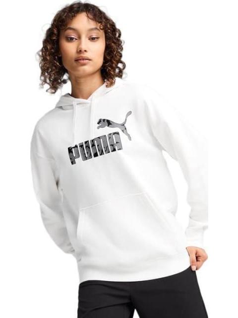 ROPA CASUAL ESS NATURE 2.0 COMFORT HOODIE TR BLANCO/NEGRO PUMA